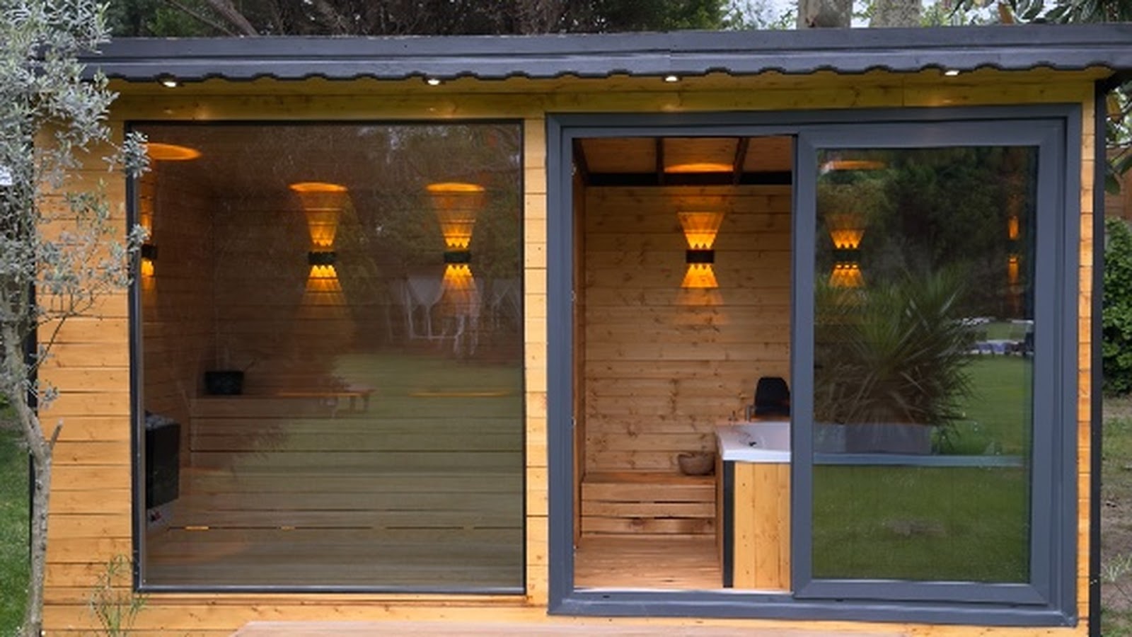 Panoramik sauna uygulaması